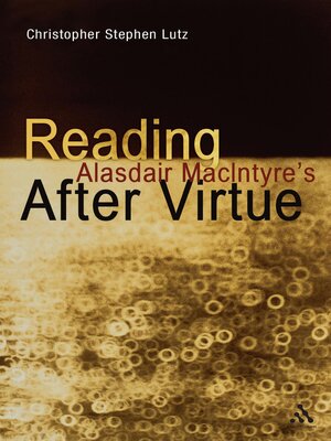 cover image of Reading Alasdair MacIntyre's After Virtue